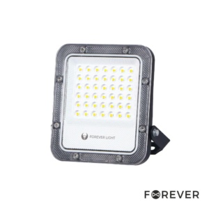 Foco LED 30W 230V 6500K 4500lm IP65 Preto FOREVER