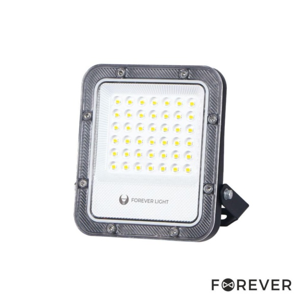 Foco LED 30W 230V 6500K 4500lm IP65 Preto FOREVER