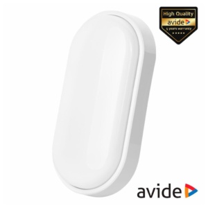 Painel Led Oval Aplique 14W IP54 1400LM 6400K AVIDE