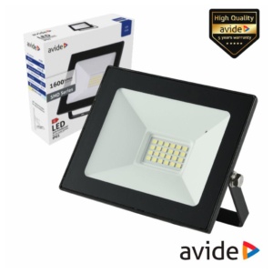- Foco LED 20W - Tensão funcionamento: 230VAC - Tipo de LED: LEDS SMD 2835 - Intensidade luminosa: 1600 Lumens - Branco Frio 6400K - Em Alumínio, Índice de proteção: IP65 - Peso: 0.25 kg - Dimensões: 118x103x28 mm