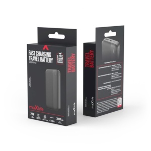Maxlife MXPB-02 - Powerbank 20.000mAh 20W PD+QC3.0 (USB-C + USB)