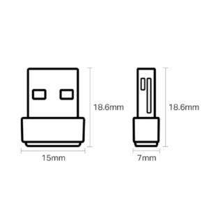 Adaptador USB Wi-Fi TP-Link Archer T2U AC600 Nano