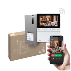 KIT Vídeo Porteiro Quadra & People Wi-Fi SB2 (PL8451V)| COMELIT