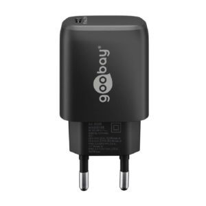 Goobay 65367 - Carregador GaN 1×USB-C PD (25W) - Preto