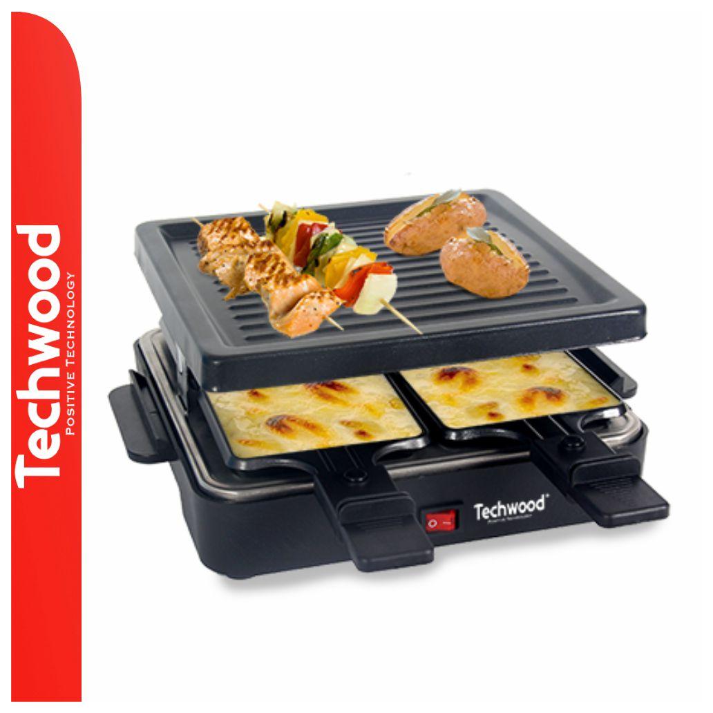 Grelhador Raclette 4 Pessoas 600W TECHWOOD