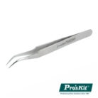 - Pinça c/ pontas curvas - Não magnética - Material: AISI304 - Comprimento: 120mm